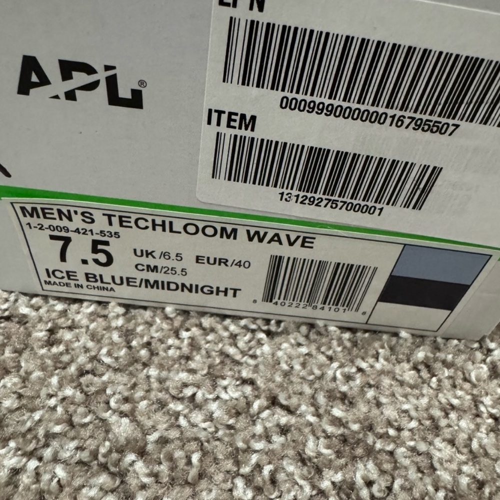 BRAND NEW A.P.L Light Blue Techloom Sneakers - Picture 4 of 4
